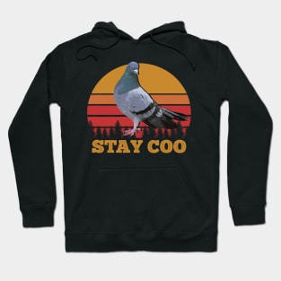 Stay Coo vintage pigeon Hoodie